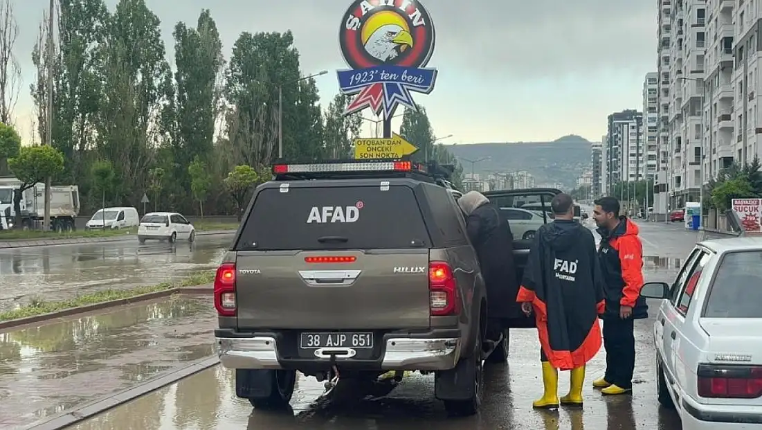 Meteroloji açıkladı: Kayseri'ye 35 kilo yağış düştü