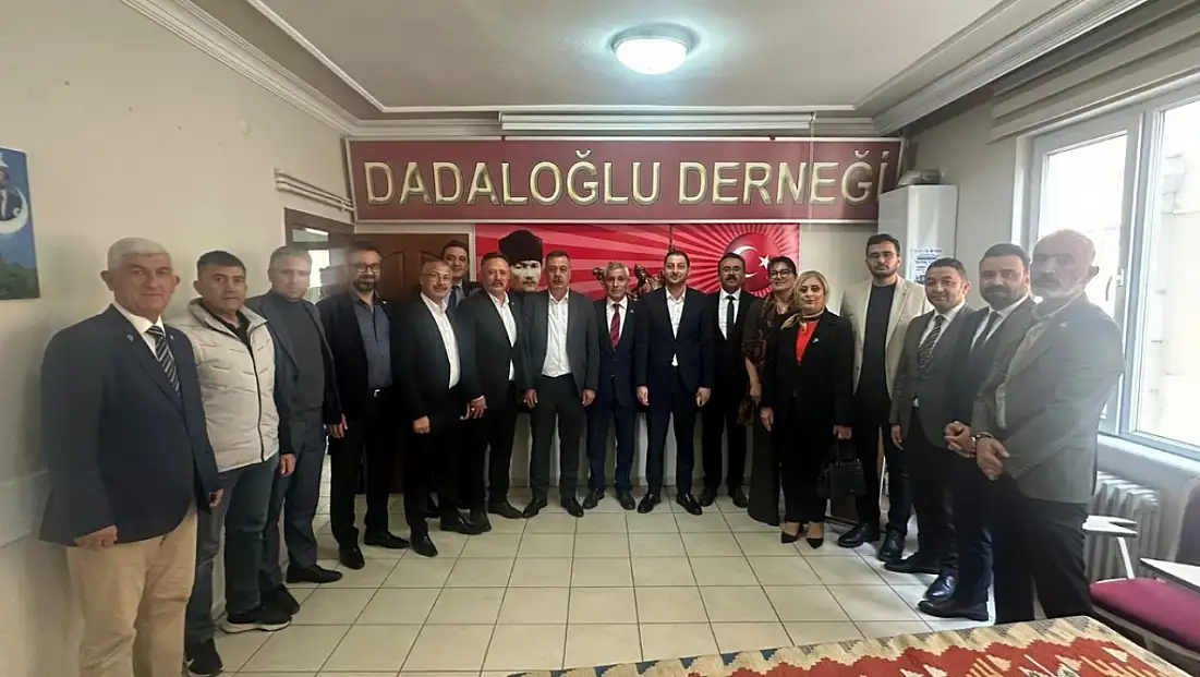 MHP Kayseri heyetinden Dadaloğlu Derneği’ne ziyaret