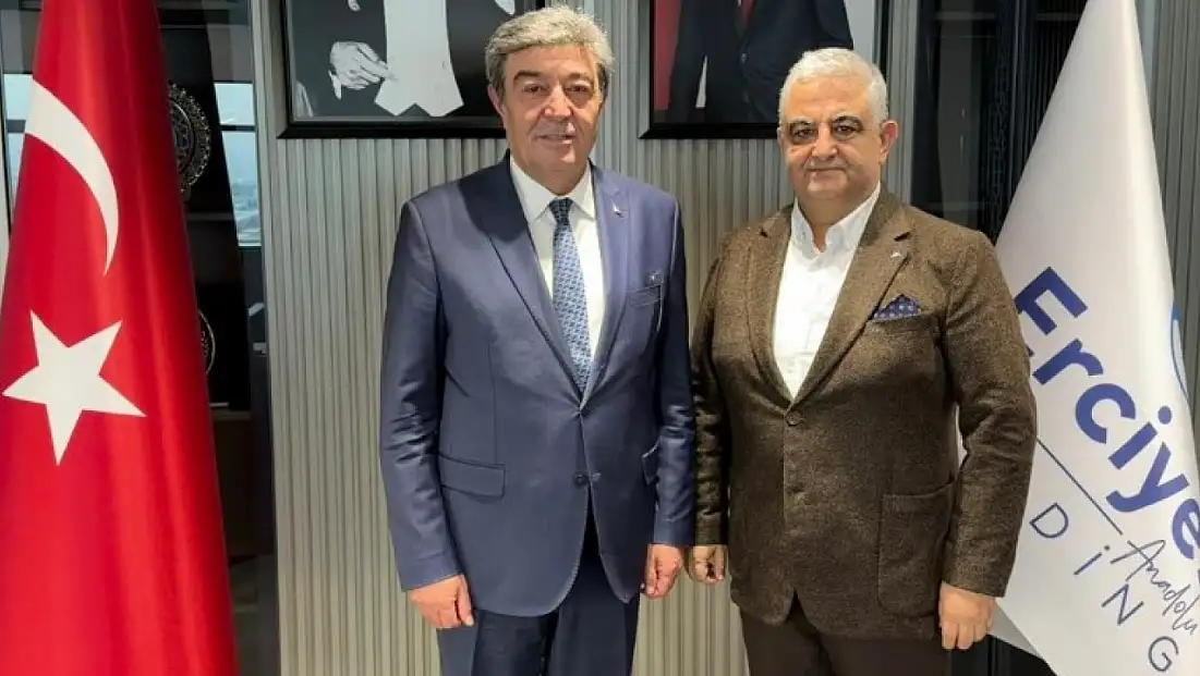 Milletvekili Ataş’tan Erciyes Anadolu Holding’e ziyaret