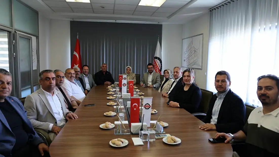 Mimarsinan OSB’de önemli buluşma! Yeni projeler masaya yatırıldı