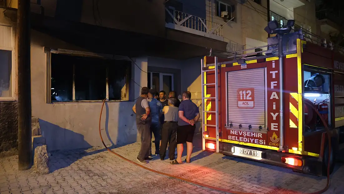 Nevşehir’de kardeş kavgası: Ev ateşe verildi