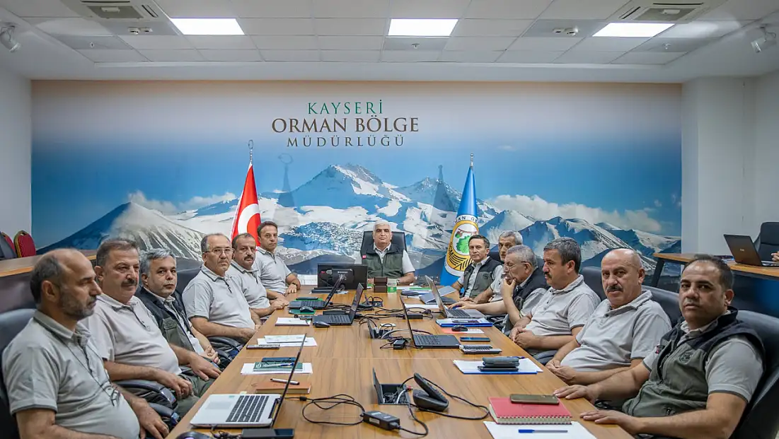 Orman yangınları için kritik zirve! Kayseri de masada