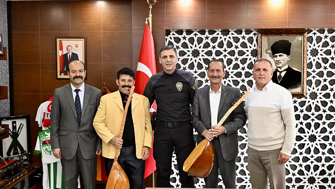 Ozanların Emniyet Müdürünü ziyareti bir ziyaretin ötesinde