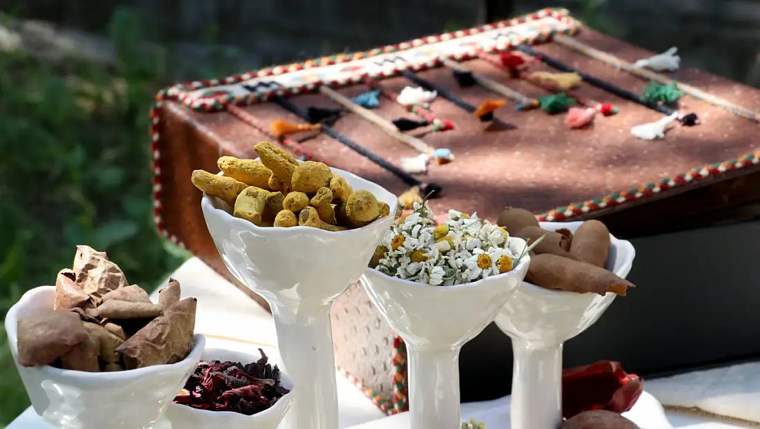 Papatyadan sarı, cevizden kahve: Kayseri’de doğal boya üretimi