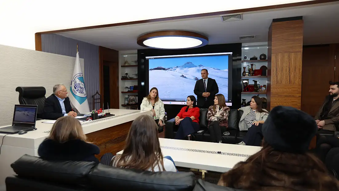 Paris Büyükelçiliği heyeti Kayseri’de