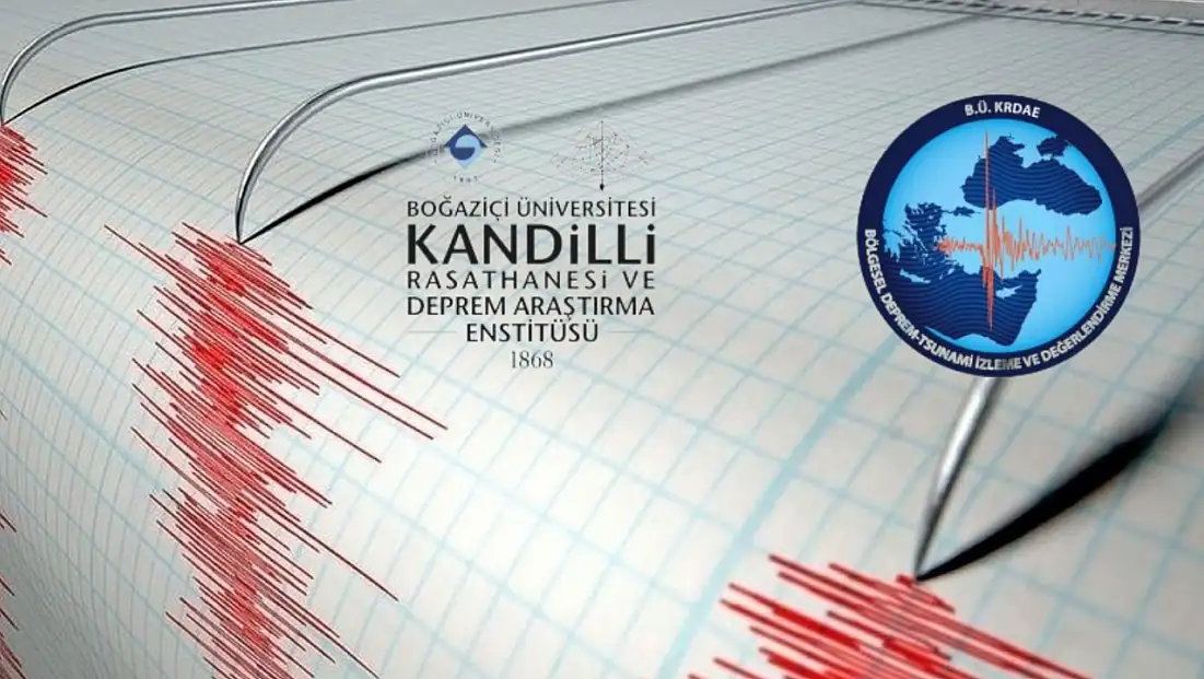 Saat 14:55'te meydana gelen depremin raporu yayımlandı!