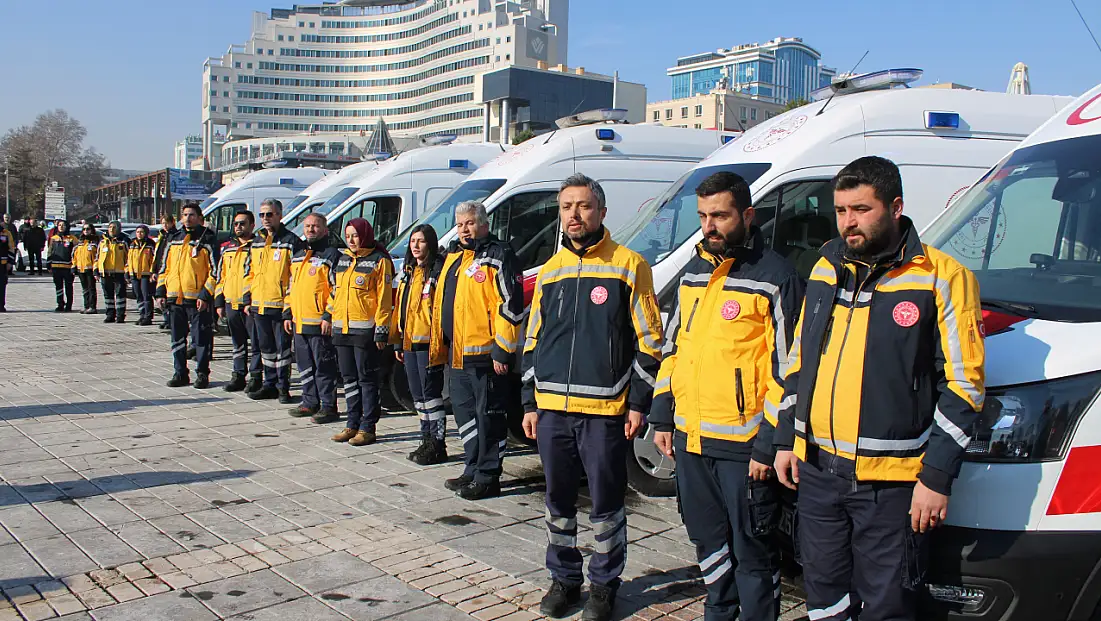 Sağlık Bakanlığı’ndan Kayseri’ye 12 ambulans