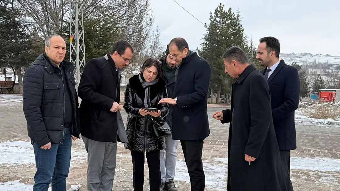 O mahalleyi yeni yatırım için müdür bizzat inceledi!