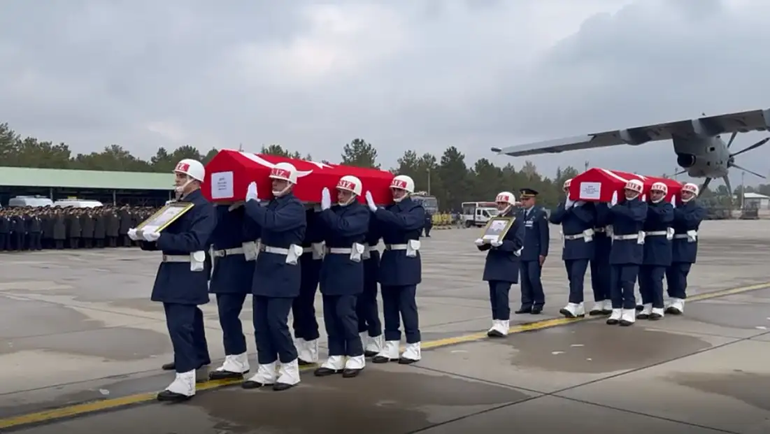Şehitlerin naaşı Kayseri’ye geldi…