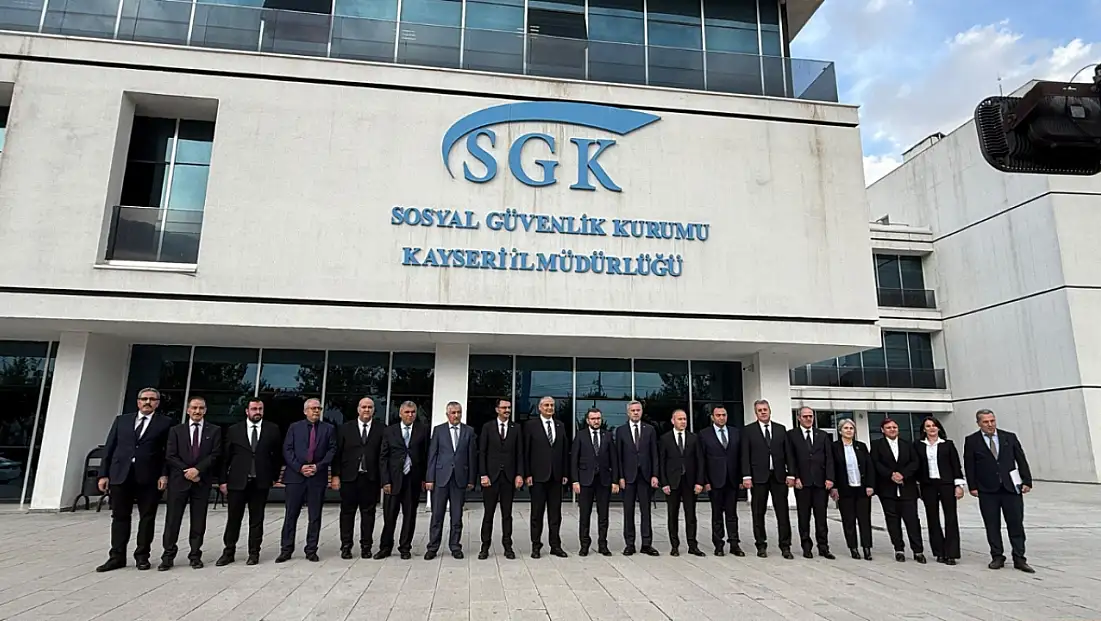 SGK Başkanı Kayseri’de!