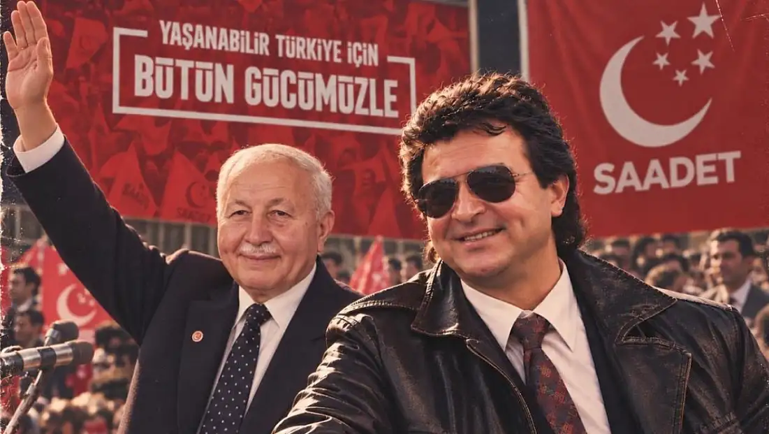 Sosyal medya bu kareyi konuşuyor: Kayserili liderden 80'ler sürprizi!
