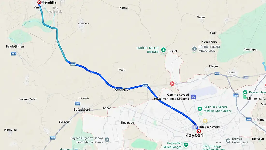 Sürücüler dikkat! Kayseri istikameti kapatıldı, alternatif yol açıklandı