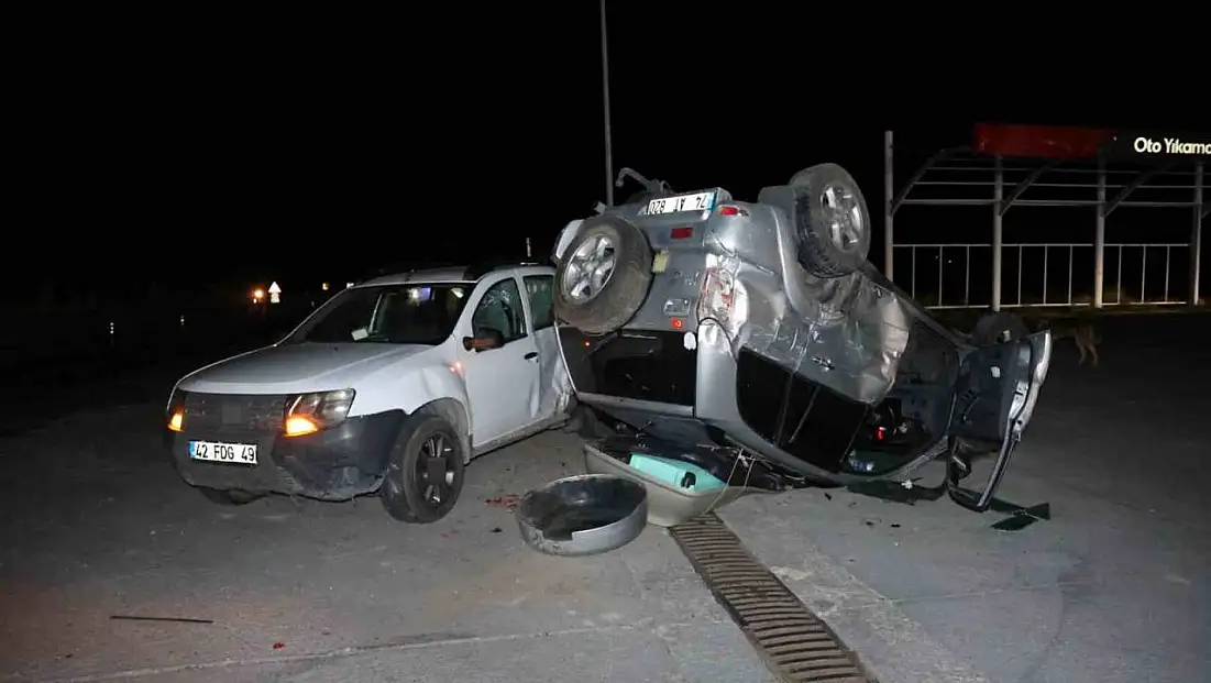 Kayseri-Avanos kara yolunda kaza