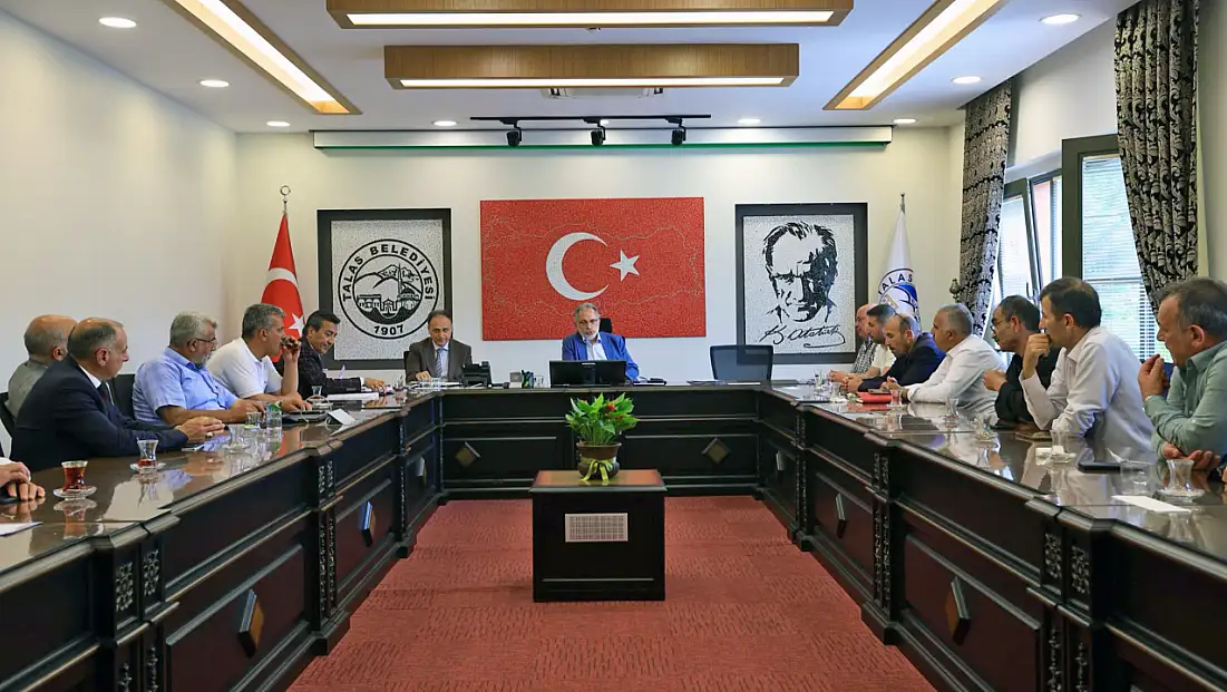 Talas'ta ihtiyaçlar konuşuldu