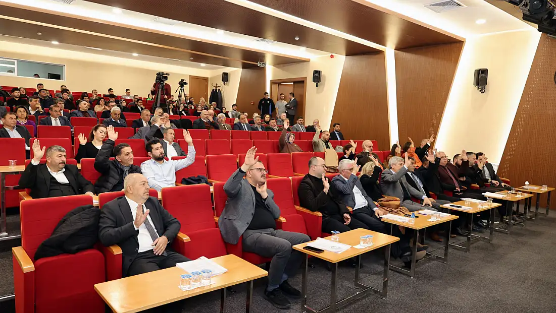 Talas'ta yılın son meclisi toplandı