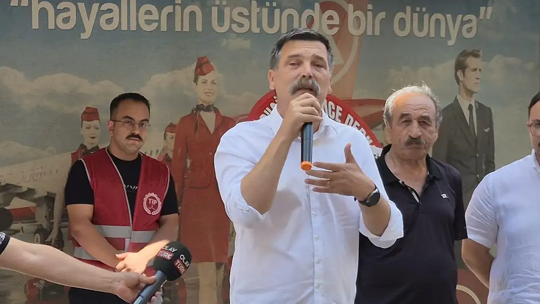 TİP Genel Başkanı Erkan Baş Kayseri’de konuştu!