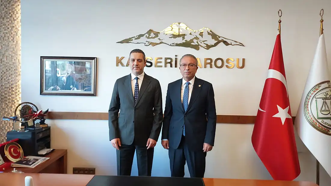 Türkiye Barolar Birliği Başkanı Sağkan Kayseri’ye geldi. İşte nedeni