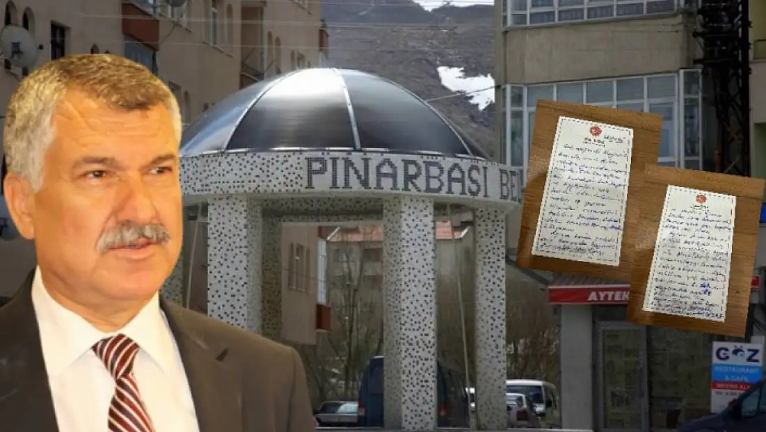Tutuklu başkan Pınarbaşı'ya verdi sözü unutmadı!