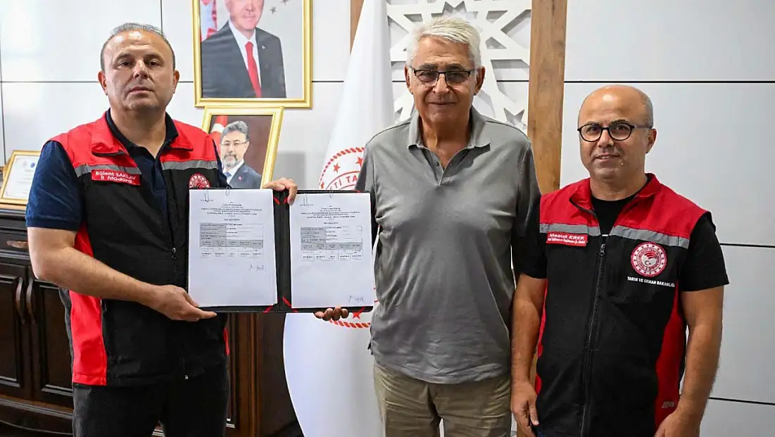 Üreticiye destek! Kayseri'de imzalar atıldı