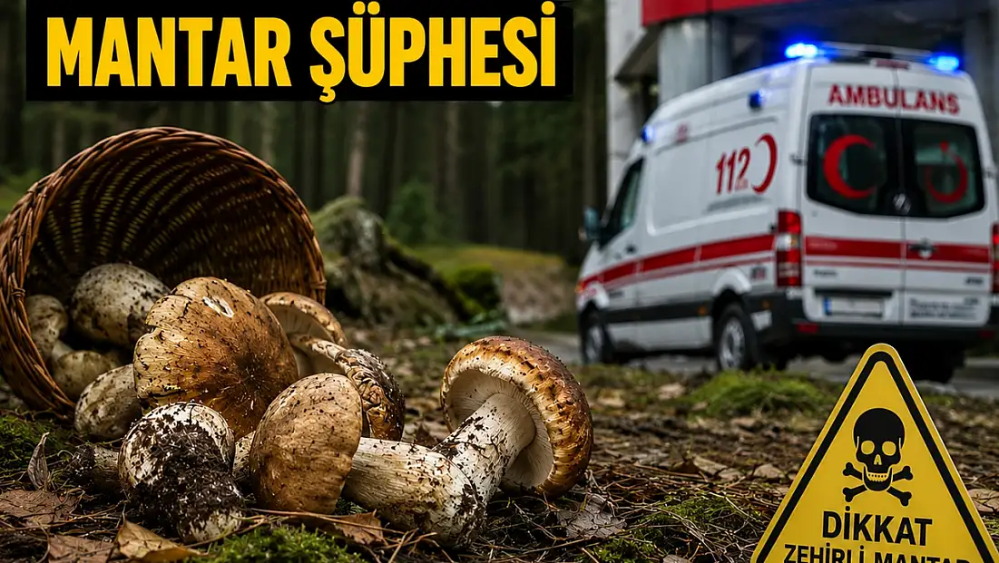 Yahyalı’da mantar zehirlenmesi şüphesi: 3 kişi hastaneye kaldırıldı