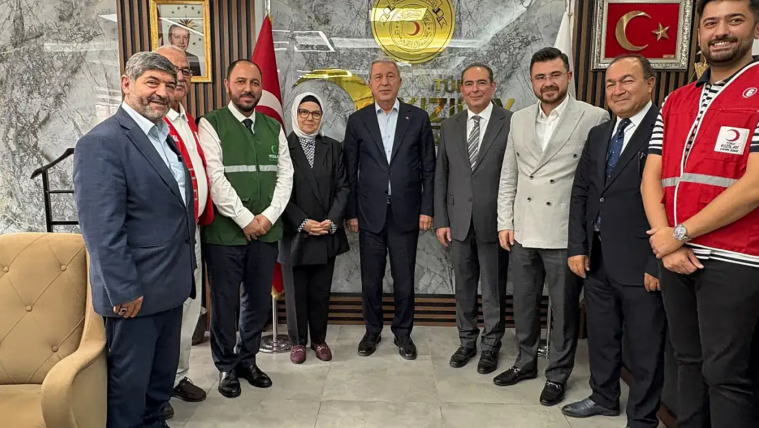 Yeni Kızılay Şube Başkanı'na Akar'dan ziyaret!