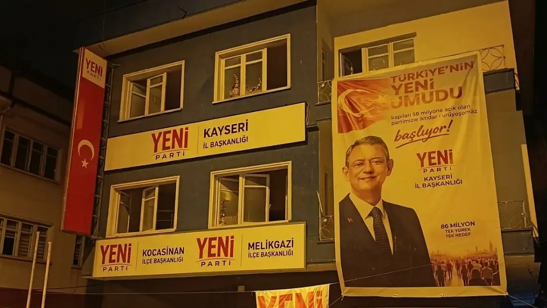 YENİ Parti Kayseri’de kritik seçim! 16 ilçede sandık kurulacak