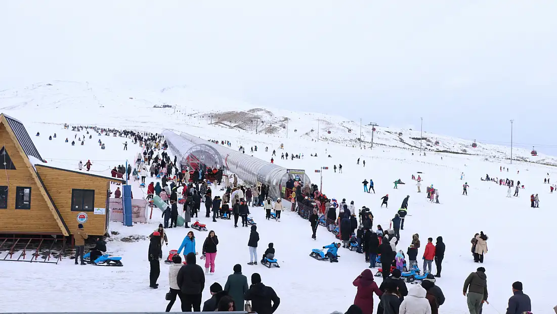 Yılbaşı öncesi Erciyes’te oteller doldu