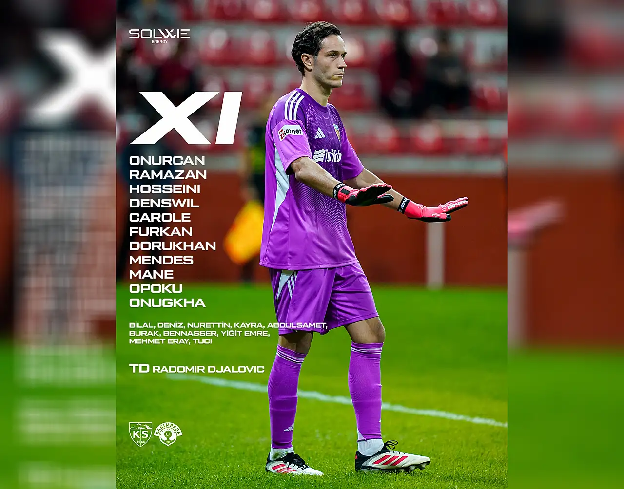 Kayserispor'da kritik maça çıkacak kadro belli oldu