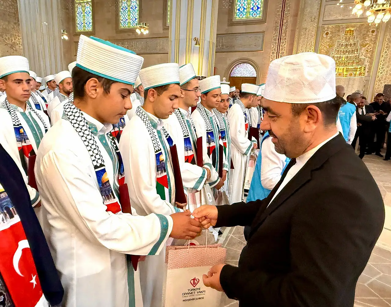 Kayseri Müftüsü Nevşehir'de törene katıldı