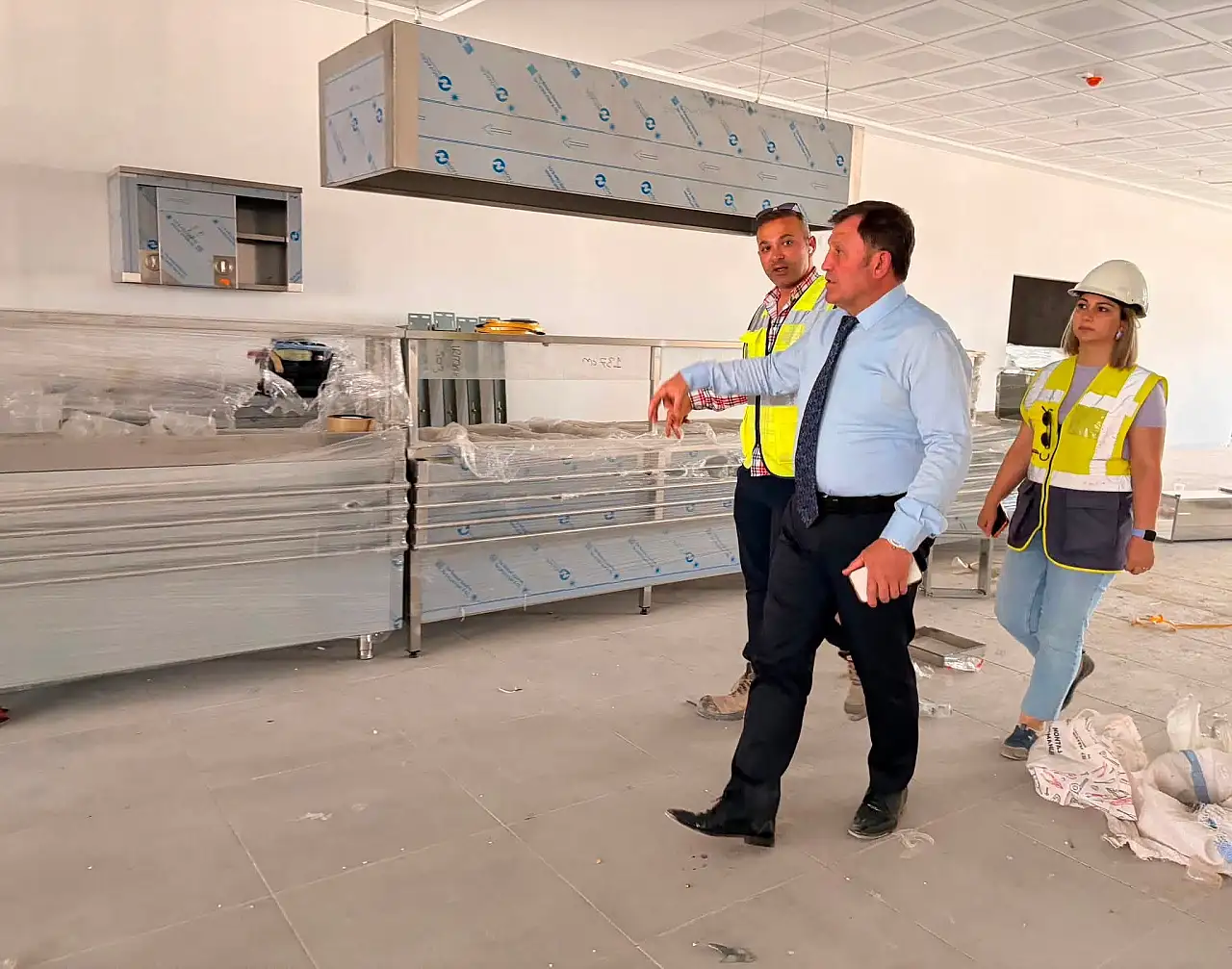 Talas'ta 3 bin kişilik yurt için çalışmalar devam ediyor