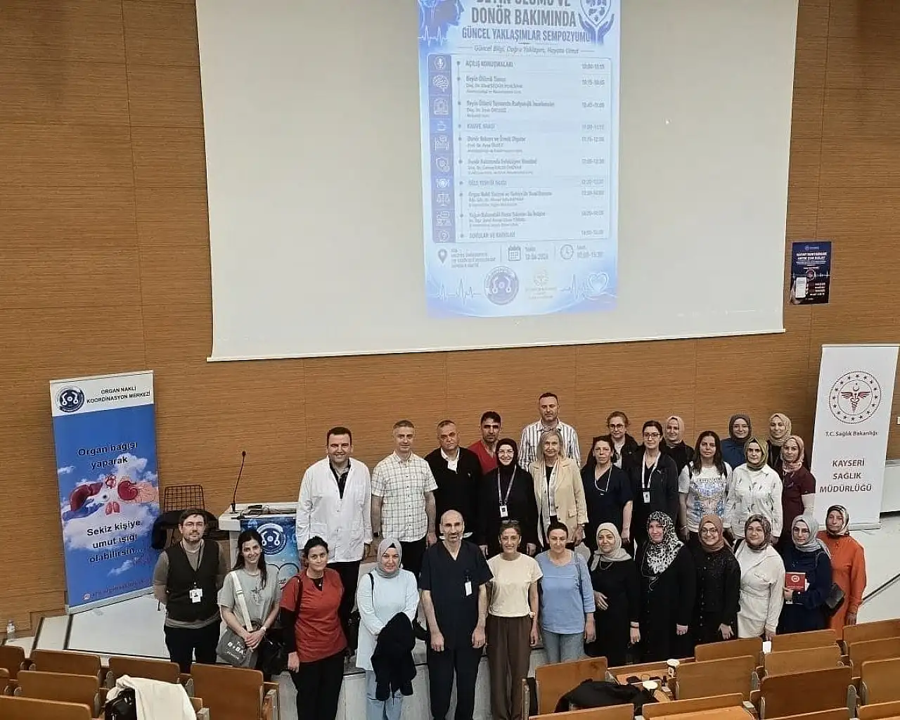 Organ nakli sürecinin önemli başlıkları Kayseri'de ele alındı