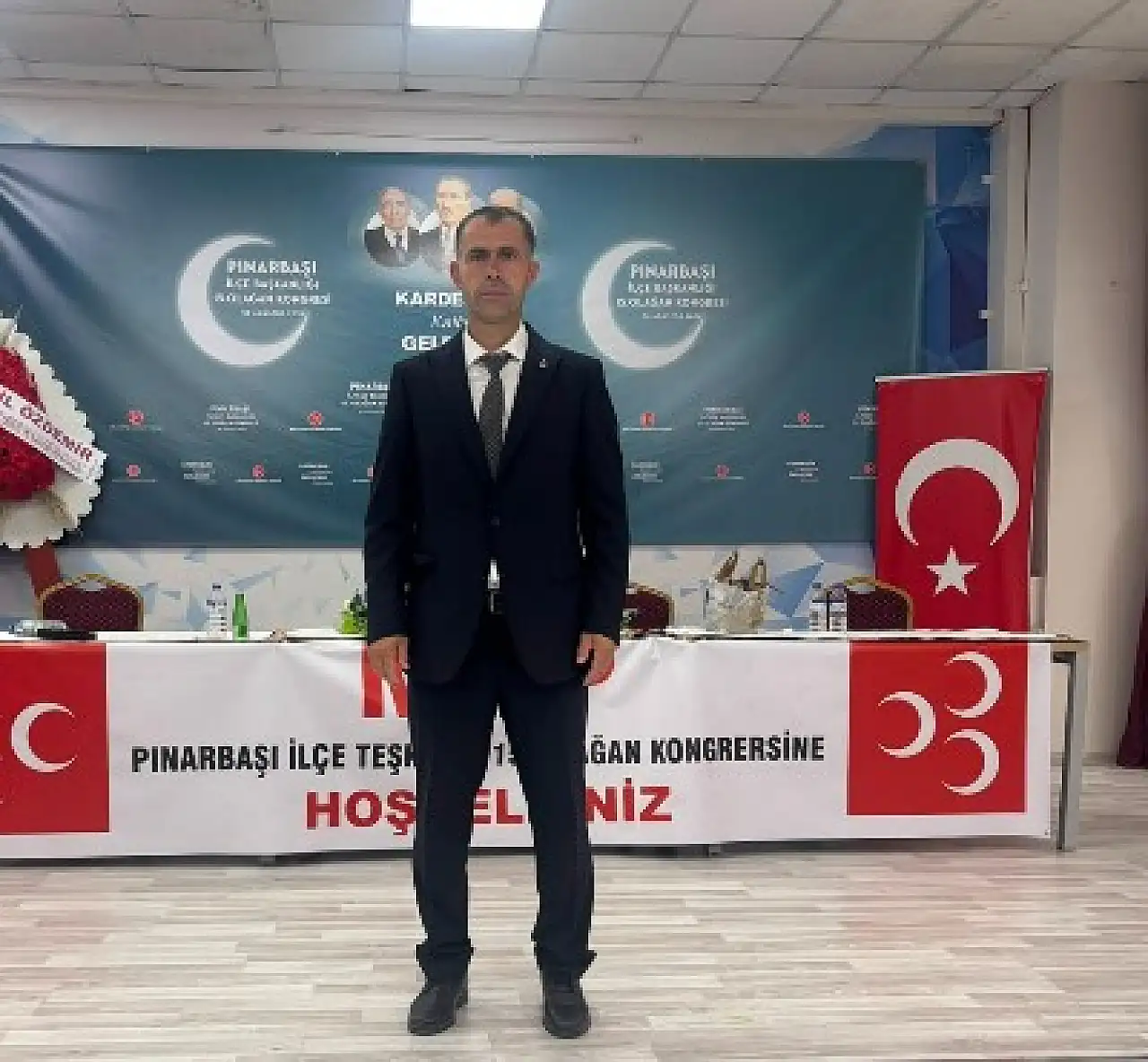 MHP Pınarbaşı'da yönetim yeniden şekillendi