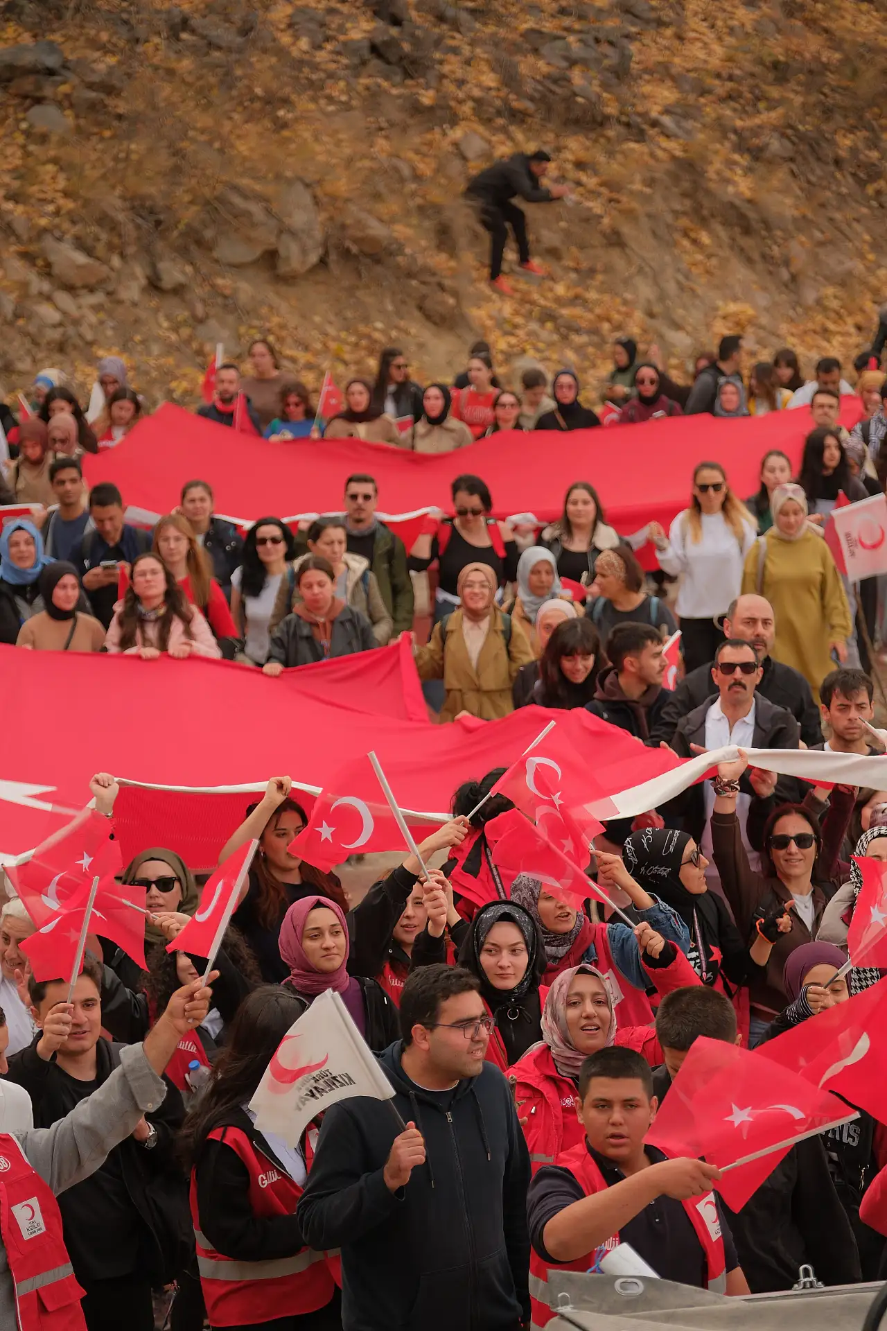 Ortaseki Ormanları'nda milli gurur ve coşku bir arada