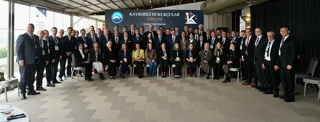 Yargıda önemli görevler yapan Kayserili Hukukçular İstanbul'da toplantı yaptı! Kimler katıldı?