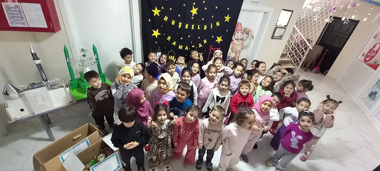 Develi'de miniklerden Ramazan coşkusu