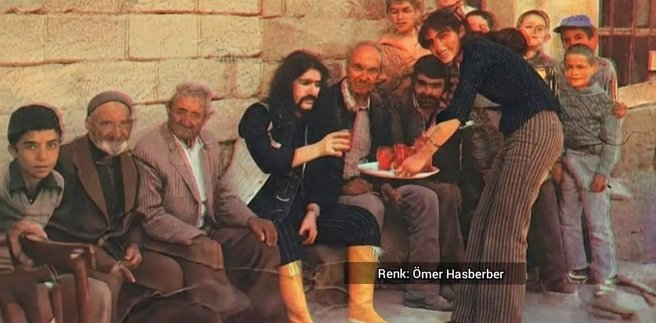 Barış Manço'nun Kayseri fotoğrafları ortaya çıktı! Ne ikram edilmiş?
