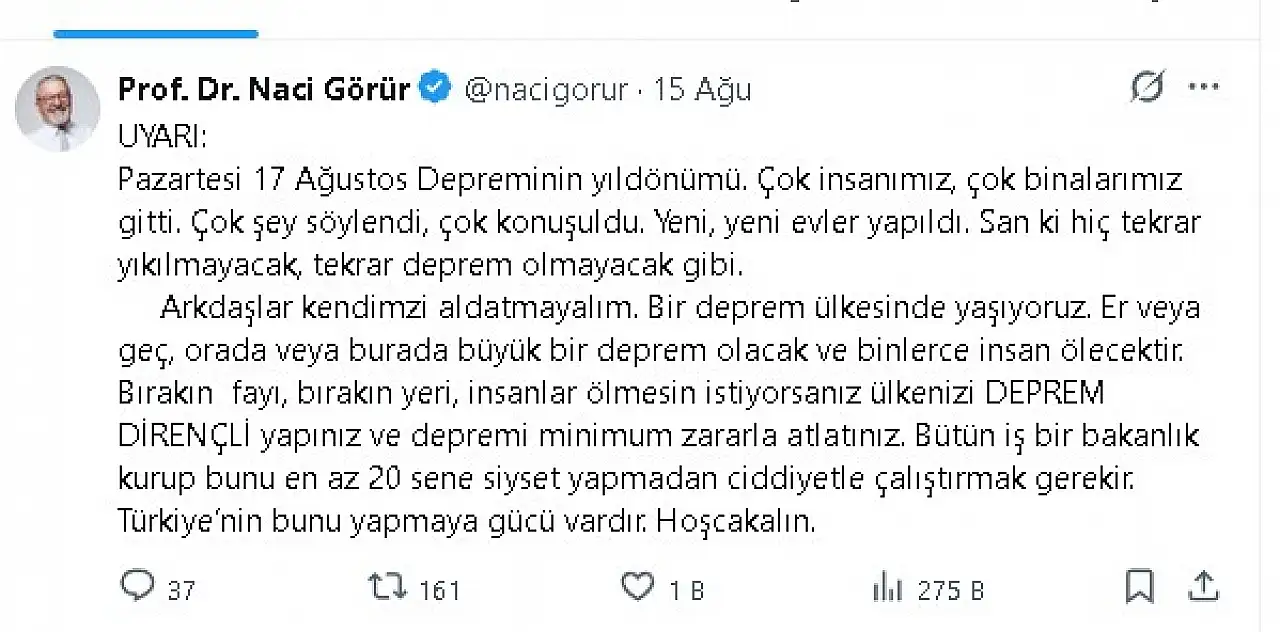 'Kayseri fayın kucağında' diyen Ünlü deprem uzmanı: Orada veya burada büyük bir deprem olacak!