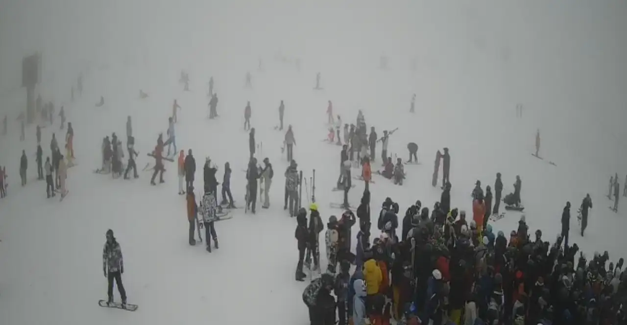 Kayseri'de sis ve kuvvetli rüzgar onları durduramadı! Akın akın gittiler