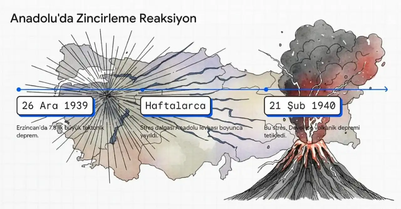 Kayseri'de 35 kişi hayatını kaybetmişti! Deprem sonrası Erciyes'ten dumanlar yükseldi