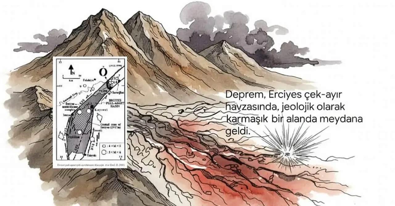 Kayseri'de 35 kişi hayatını kaybetmişti! Deprem sonrası Erciyes'ten dumanlar yükseldi