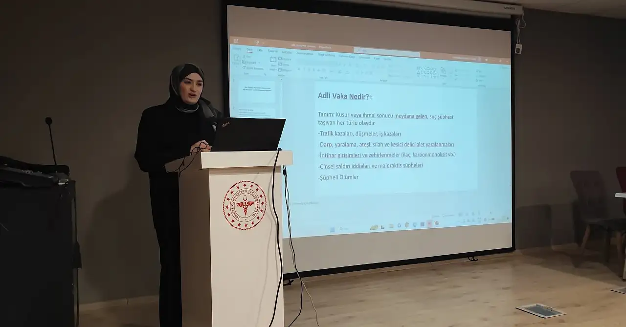 Kayseri'de yeni hekimlere alıştırma çalışması