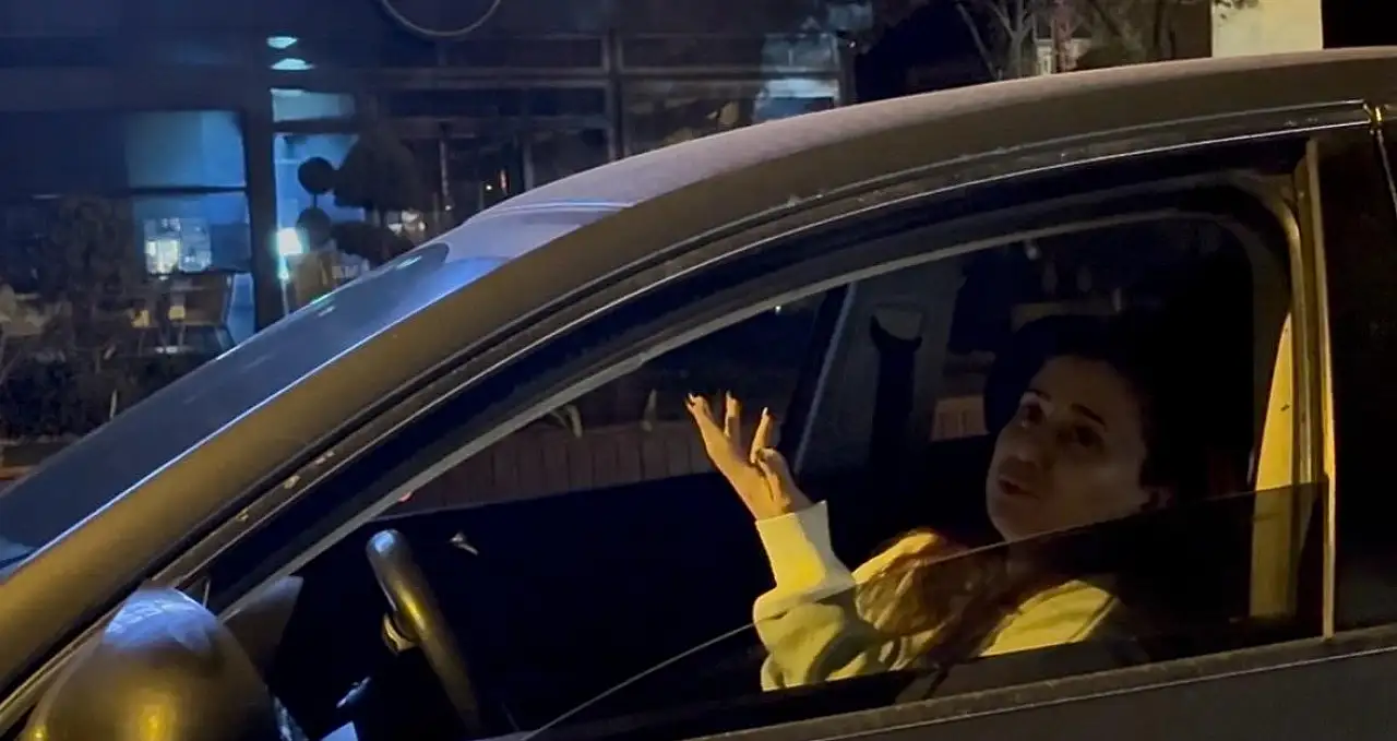 Gülerek üflediği alkolmetre, aday sürücüyü ağlattı!