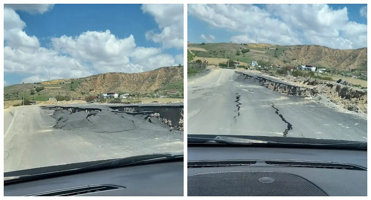 Kayseri'de kapanan yolla ilgili Bakan'dan açıklama