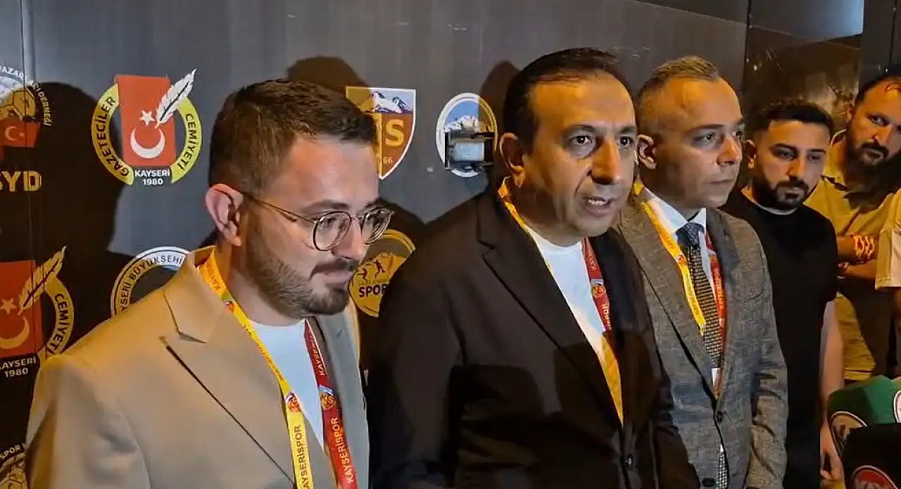 Kayserispor yönetiminden galibiyet sonrası açıklamalar