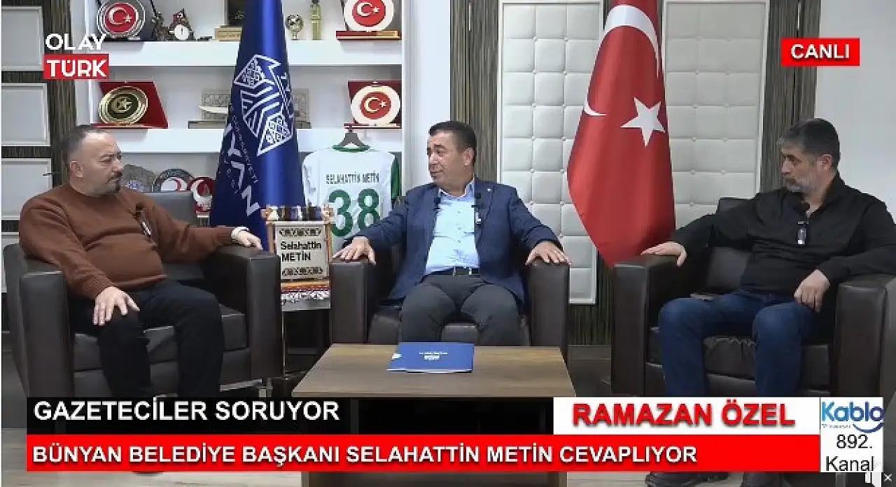 Başkan Metin: 'Hiç kimseye zulmetmedim'