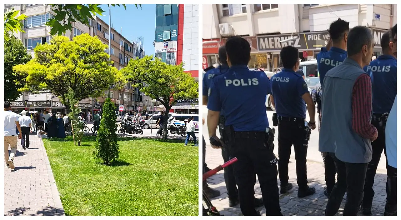 Kayseri'de gören oraya koştu! Polis memuru hastaneye kaldırıldı