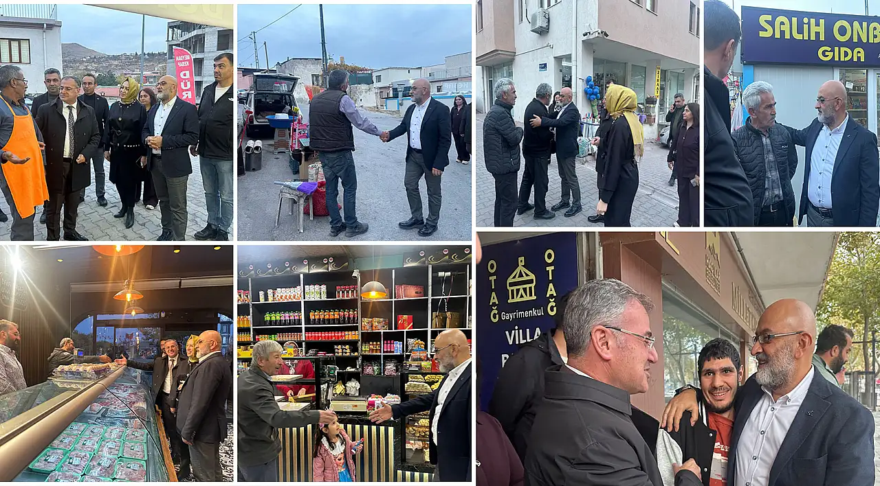 Kayseri'de çarşı pazar ziyareti yapan AK Partili vekil Cıngı: Şikayet yok, verilene şükür var!