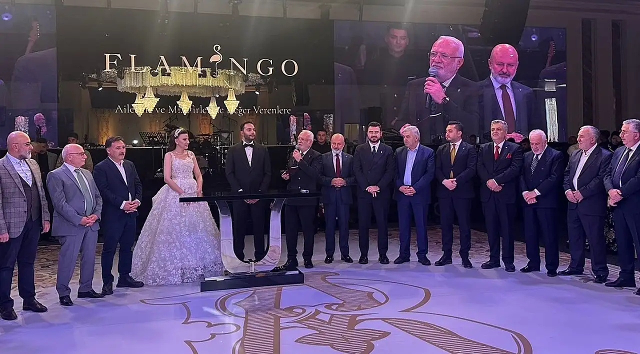 Kayseri protokolü bu düğüne akın etti