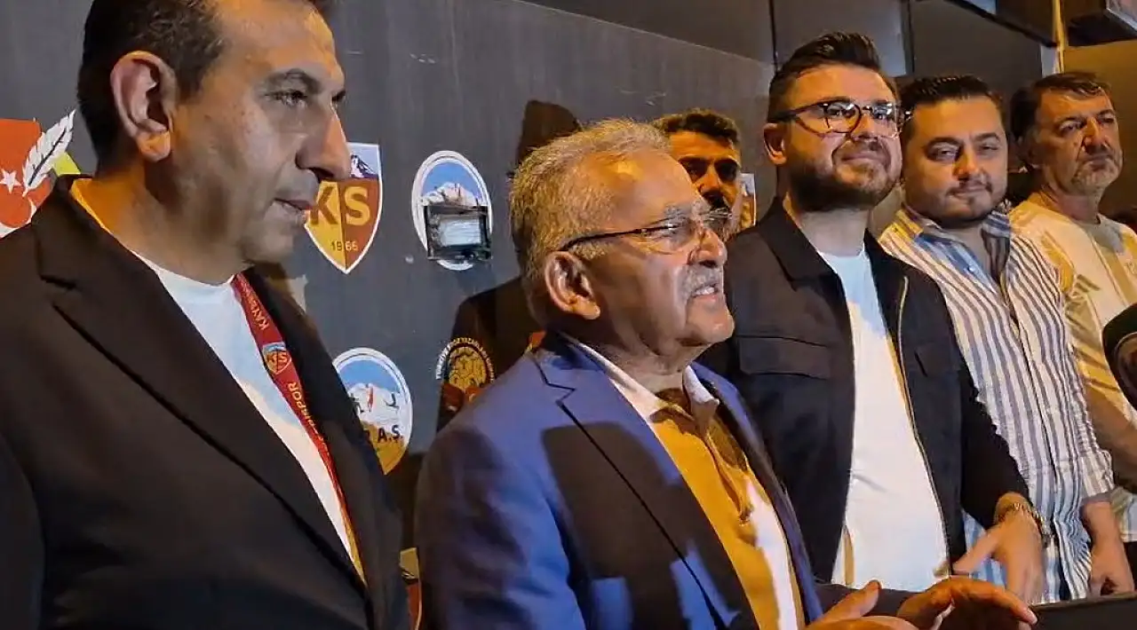 Başkan Büyükkılıç'tan Kayserispor açıklaması