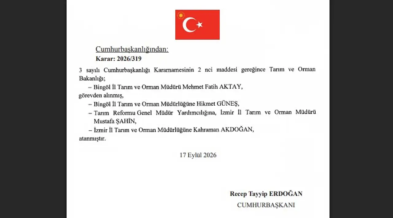 Kayseri'de görev yapan isim, resmen Genel Müdür yardımcısı oldu